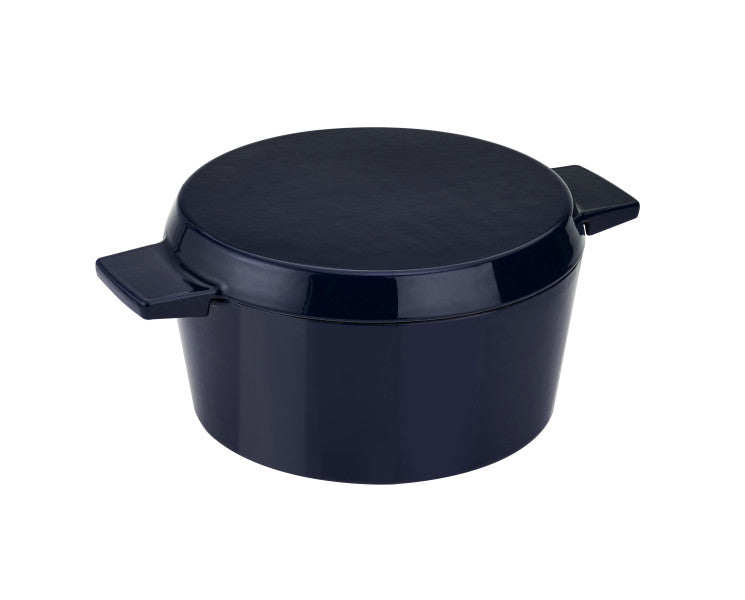 Stanley Rogers Cast Iron French Oven Mid Blue