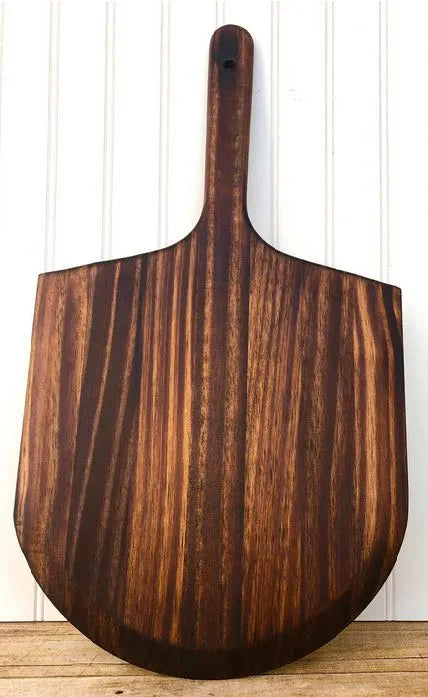 Treated Dark Wood Pizza Peel