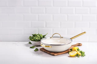 GreenPan Padova 32 cm Cream Covered Wok