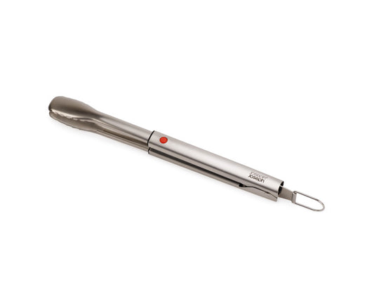 Joseph Joseph retractable stainless steel BBQ tongs