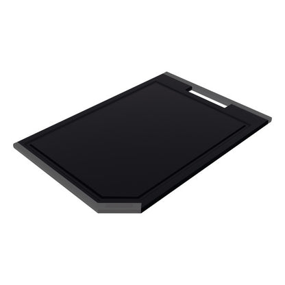 Churrasco black cutting board 43x30cm for barbecue