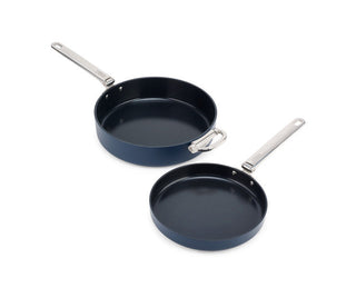 Space 2 Piece Non-Stick Induction Frying Pan Set