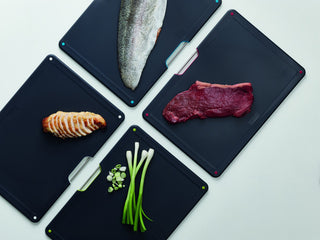 Joseph Joseph Folio Stainless Steel Chopping Board 4pc Set