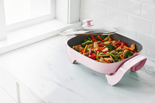 Greenlife Electric Skillet Pink