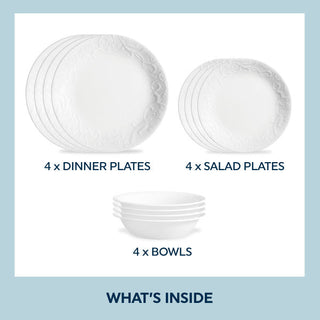 Corelle Bella Faenza Vitrelle 12pc Set