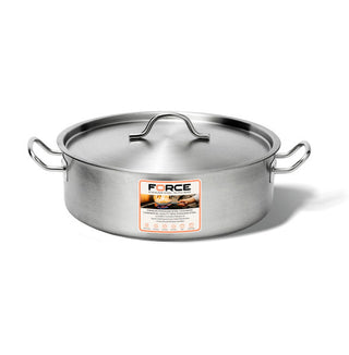 Force Cookware Low Casserole with Lid 260x85mm / 4.5Lt