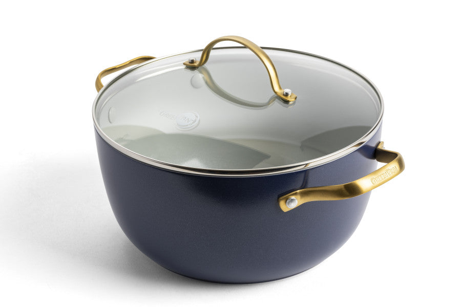 GreenPan Padova Covered Casserole 24cm/4.7L Navy Blue