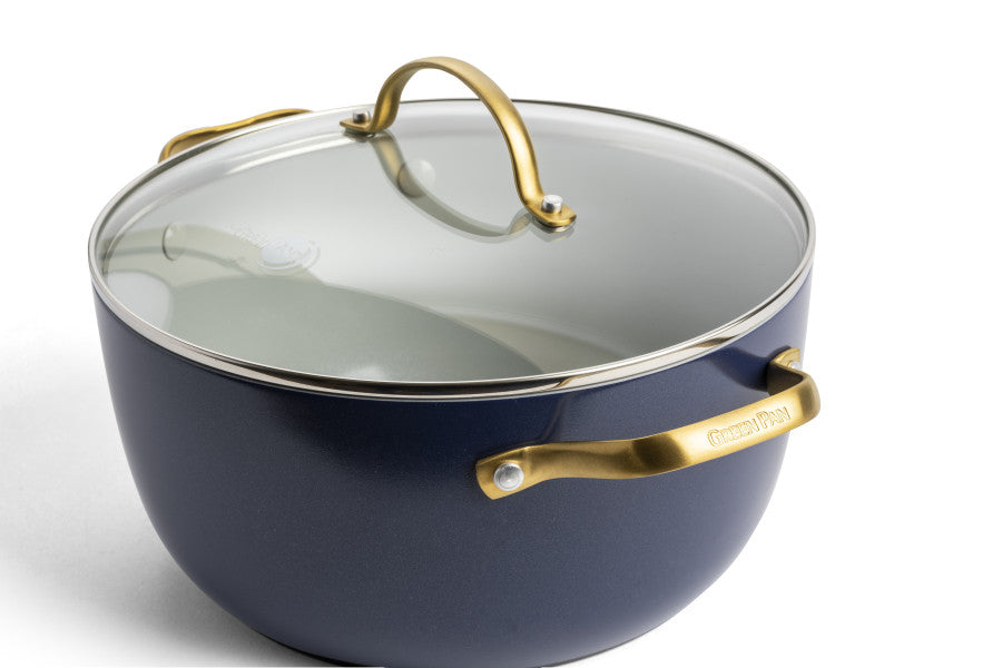 GreenPan Padova Covered Casserole 24cm/4.7L Navy Blue