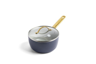 GreenPan Padova Covered Saucepan Navy Blue 18cm