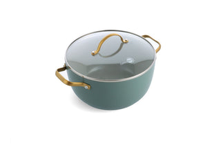 GreenPan Padova Covered Casserole 24cm/4.7L Smokey Blue