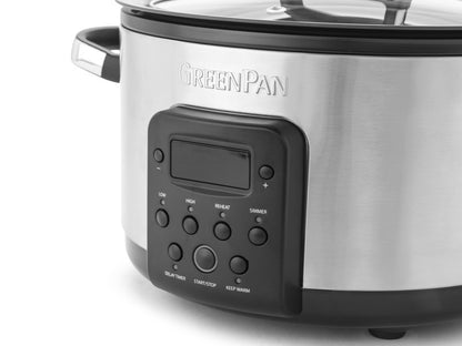 GreenPan Bistro Slow Cooker 3.7L