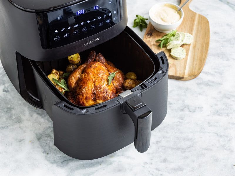 GreenPan Bistro XXL Air fryer Black - 7.2L