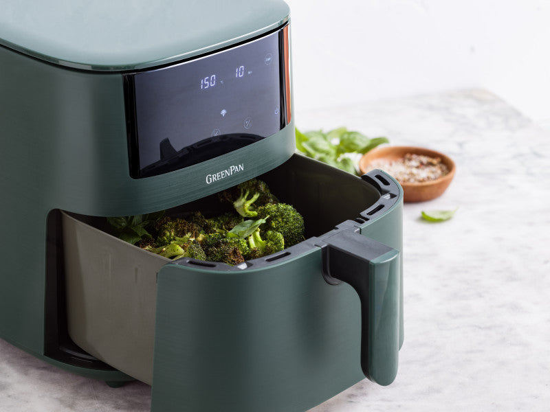 GreenPan Bistro XXL Coloured Air fryer Pine Green - 7.2L