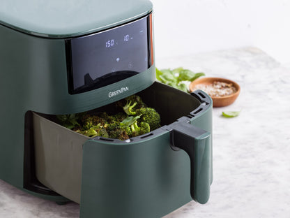 GreenPan Bistro XXL Coloured Air fryer Pine Green - 7.2L
