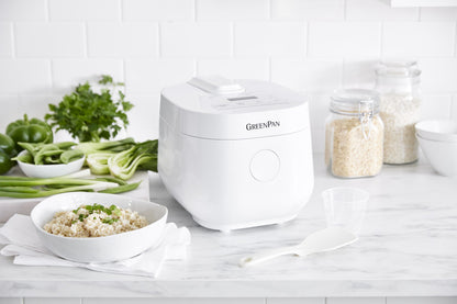 GreenPan Rice Cooker White 2L/8 cups