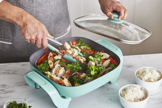 Greenlife Electric Skillet Turquoise