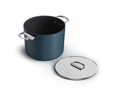 Joseph Joseph Space 25cm Non-Stick Induction Stock Pot & Lid