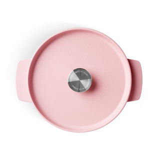 KitchenAid Covered Round Casserole 26cm/5.2L Dried Rose