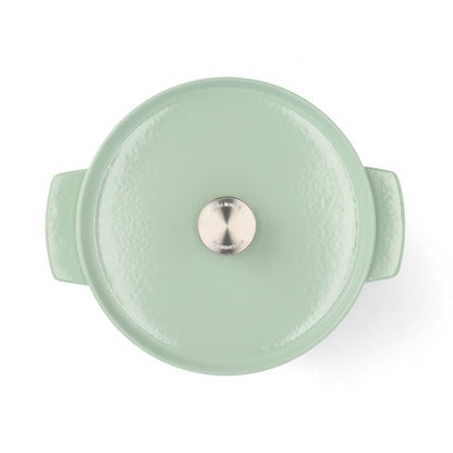 KitchenAid Covered Round Casserole 26cm/5.2L Pistachio