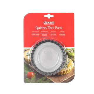 Dexam 4pc Mini Quiche Base 12cm