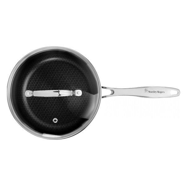 Stanley Rogers SR-Matrix Non-stick Saucepan with Glass Lid