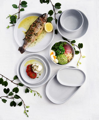 Tablekraft Naturals Organic Oval Plate 310x200mm