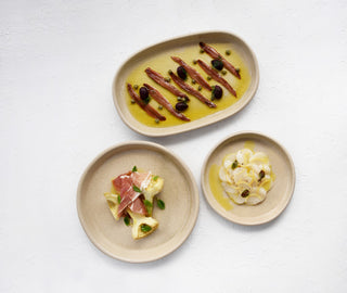 Tablekraft Naturals Organic Oval Plate 310x200mm