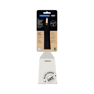 Tramontina Churrasco Black Barbecue Burger Spatula 6", 15cm