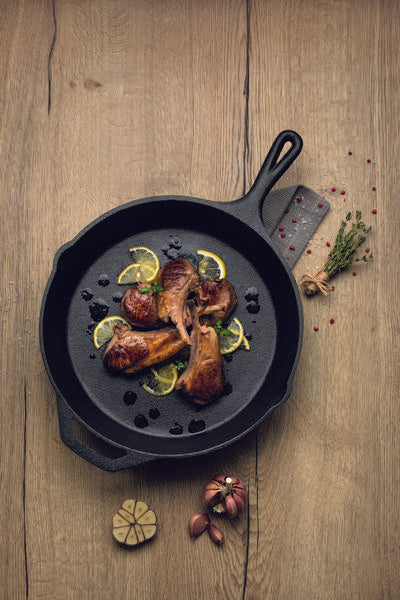 Tramontina Pre-Seasoned Cast Iron Skillet Pan 30cm