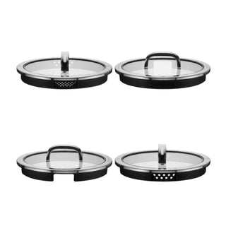 WMF Function 4 Black Cookware 4Pc Set