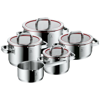 WMF Function 4 Red Cookware 5Pc Set
