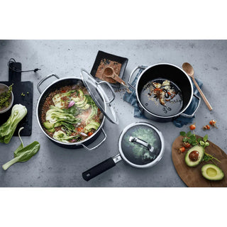 WMF Fusiontec Mineral Black 4Pc Cookware Set