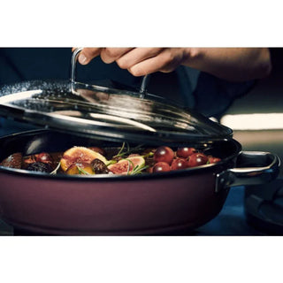 WMF Fusiontec Stew Pot 28cm Mineral Rose