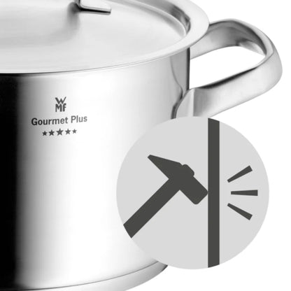 WMF Gourmet Plus Cookware Low Casserole 16cm