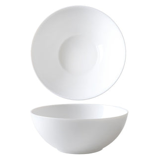 Wiltshire White Coupe Glass Noodle Bowl 18cm