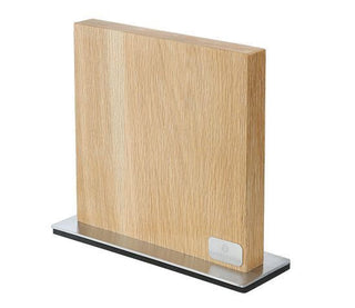 Zassenhaus Magnetic Knife Block Oak