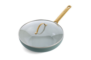 GreenPan Padova Smokey Blue 28 cm covered wok