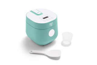 GreenPan Mini Rice Steamer Turquoise