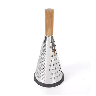 Cone Grater with Wooden Handle