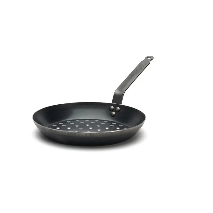de Buyer Blue Steel Outdoor Pan