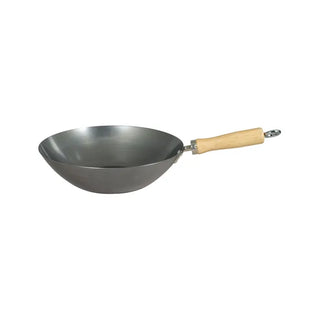Dexam Carbon Steel Wok 27cm – 1.2mm Gauge
