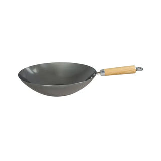 Dexam Carbon Steel Wok 30cm – 1.8mm Gauge