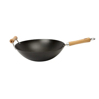 Dexam Carbon Steel Wok Non Stick 36cm