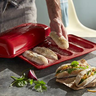 Emile Henry Mini Baguette Bread Maker