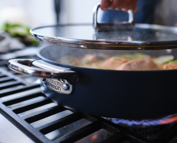 Joseph Joseph Space Non-Stick Induction Saute Pan & Lid 28cm
