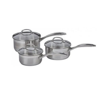 Swiss Diamond Saucepan Set 3 Piece Set